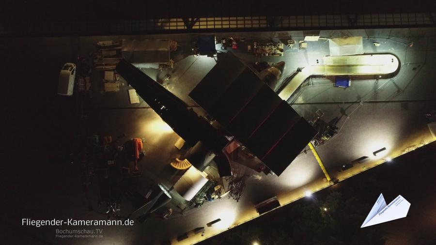 Luftaufnahmen der Jahrhunderthalle Bochum mit Drohne Luftaufnahmen der Jahrhunderthalle Bochum mit Drohne