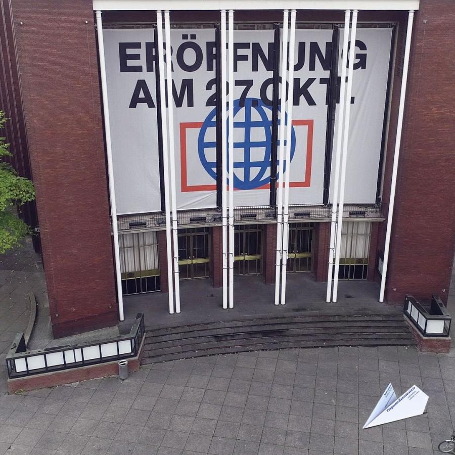 Luftaufnahmen vom Schauspielhaus Bochum mit Drohne Luftaufnahmen vom Schauspielhaus Bochum mit Drohne