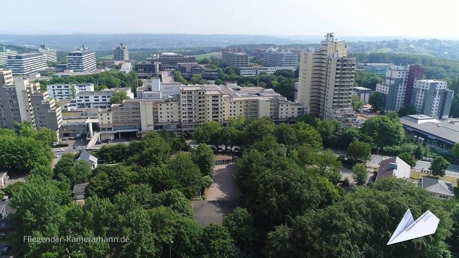 Luftaufnahmen vom Uni-Center Bochum mit Drohne Luftaufnahmen vom Uni-Center Bochum mit Drohne