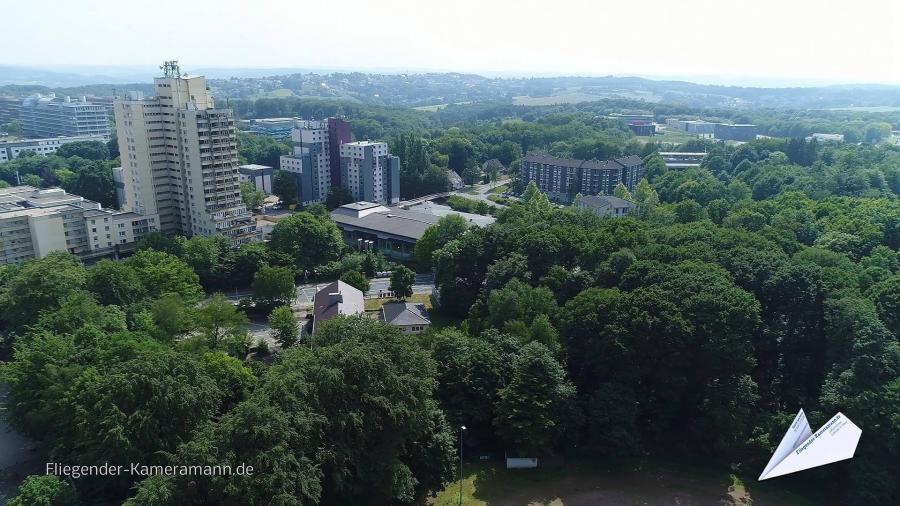 Luftaufnahmen vom Uni-Center Bochum mit Drohne Luftaufnahmen vom Uni-Center Bochum mit Drohne