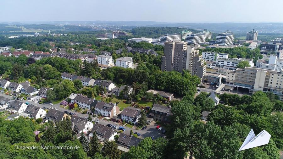 Luftaufnahmen vom Uni-Center Bochum mit Drohne Luftaufnahmen vom Uni-Center Bochum mit Drohne