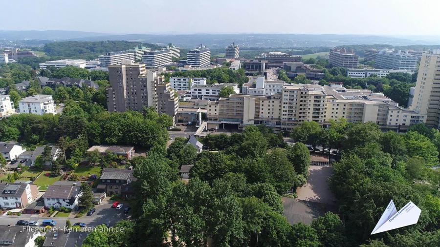 Luftaufnahmen vom Uni-Center Bochum mit Drohne Luftaufnahmen vom Uni-Center Bochum mit Drohne