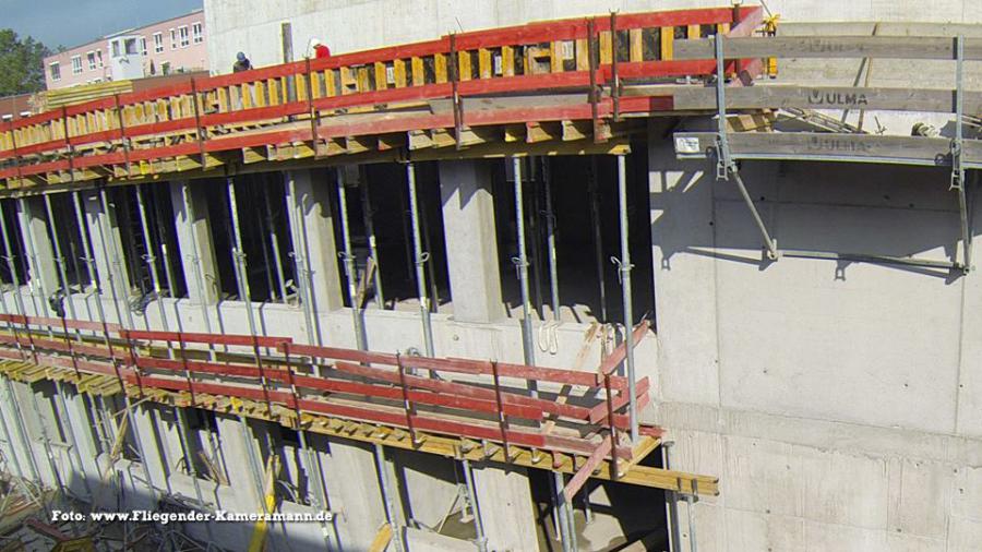 Luftbilder / Luftaufnahmen mit Drohne von Baustelle des Musikforum Bochum Luftbilder / Luftaufnahmen mit Drohne von Baustelle des Musikforum Bochum