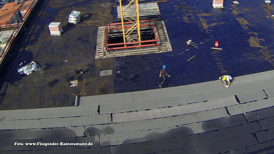 Luftbilder / Luftaufnahmen mit Drohne von Baustelle des Musikforum Bochum Luftbilder / Luftaufnahmen mit Drohne von Baustelle des Musikforum Bochum