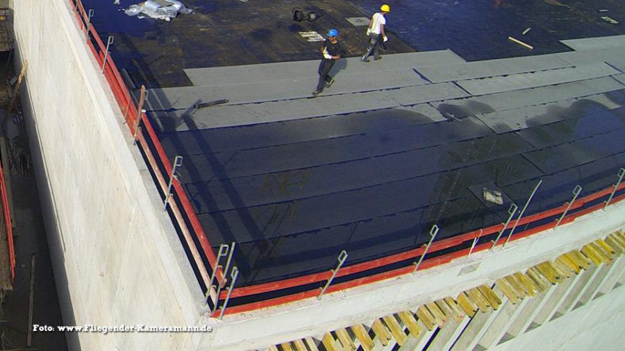 Luftbilder / Luftaufnahmen mit Drohne von Baustelle des Musikforum Bochum Luftbilder / Luftaufnahmen mit Drohne von Baustelle des Musikforum Bochum