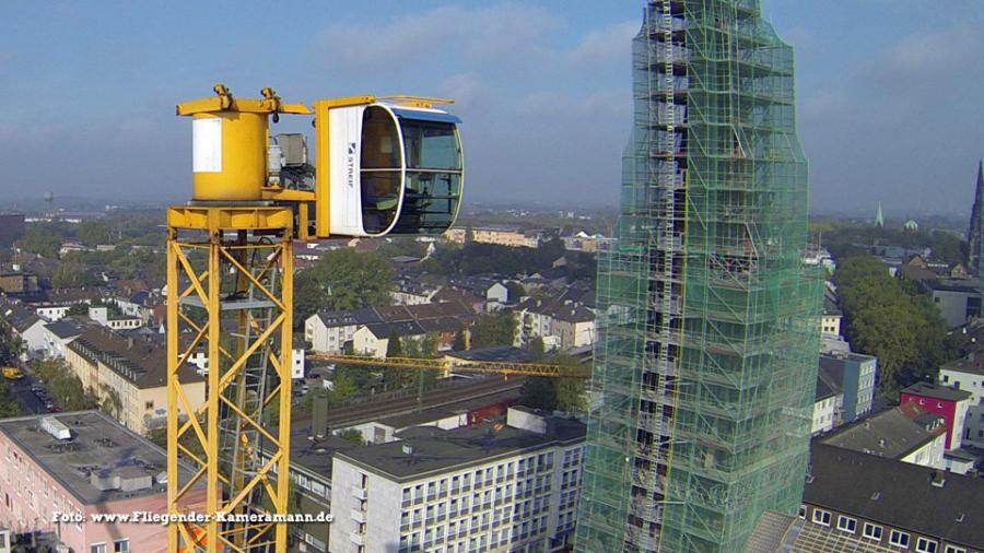 Luftbilder / Luftaufnahmen mit Drohne von Baustelle des Musikforum Bochum Luftbilder / Luftaufnahmen mit Drohne von Baustelle des Musikforum Bochum
