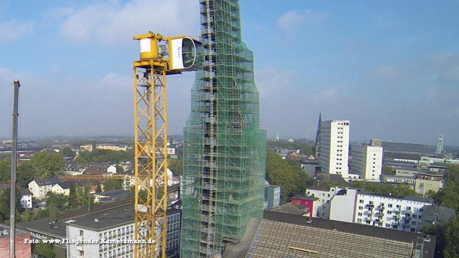 Luftbilder / Luftaufnahmen mit Drohne von Baustelle des Musikforum Bochum Luftbilder / Luftaufnahmen mit Drohne von Baustelle des Musikforum Bochum