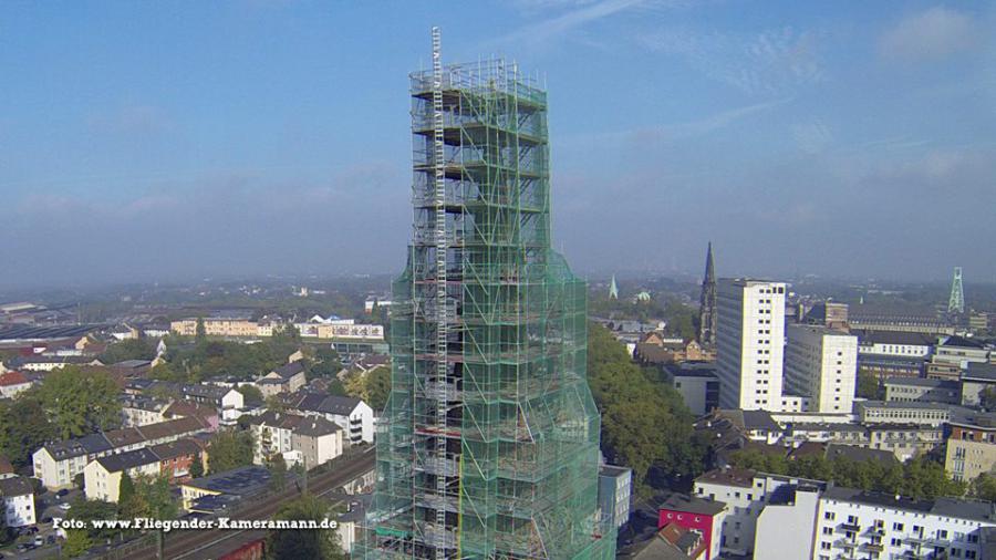Luftbilder / Luftaufnahmen mit Drohne von Baustelle des Musikforum Bochum Luftbilder / Luftaufnahmen mit Drohne von Baustelle des Musikforum Bochum