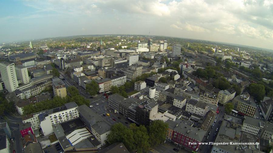 Luftbilder / Luftaufnahmen mit Drohne von Baustelle des Musikforum Bochum Luftbilder / Luftaufnahmen mit Drohne von Baustelle des Musikforum Bochum