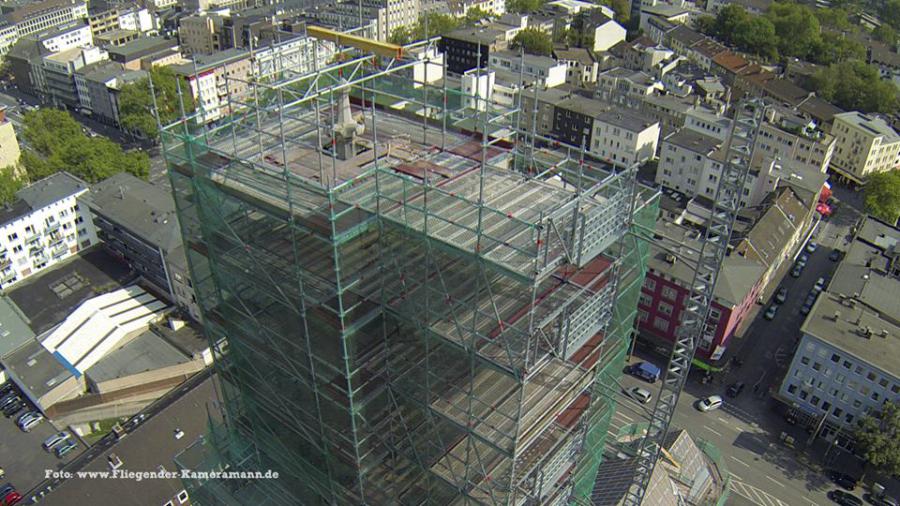 Luftbilder / Luftaufnahmen mit Drohne von Baustelle des Musikforum Bochum Luftbilder / Luftaufnahmen mit Drohne von Baustelle des Musikforum Bochum