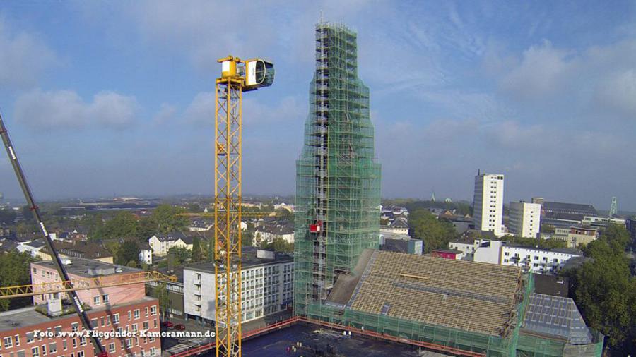Luftbilder / Luftaufnahmen mit Drohne von Baustelle des Musikforum Bochum Luftbilder / Luftaufnahmen mit Drohne von Baustelle des Musikforum Bochum