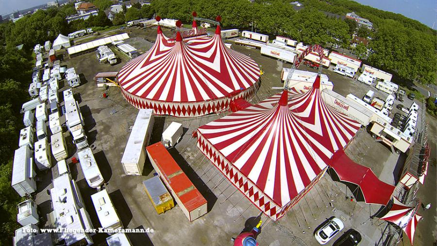 Luftbilder / Luftaufnahmen Zirkus Luftbilder / Luftaufnahmen Zirkus