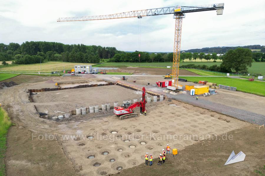 Luftaufnahmen mit Drohne in der Region Wickede, Fröndenberg, Menden und dem Sauerland